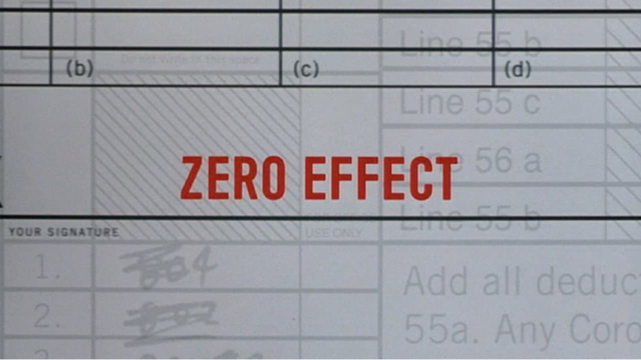 Zero Effect still 4