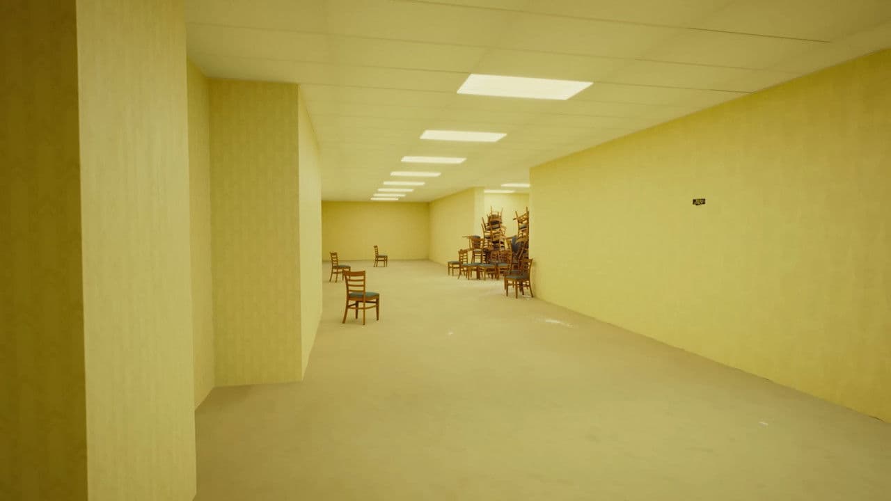 Backrooms Movie Review: A Claustrophobic Horror still 3