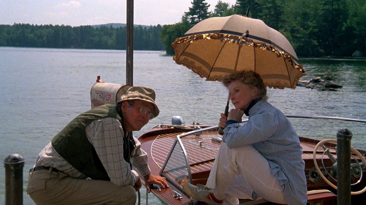 On Golden Pond (1981) Film News | Henry Fonda & Katharine still 8